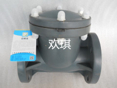 塑料旋啟式止回閥_法蘭塑料止回閥_歡琪塑膠