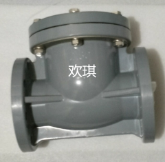 CPVC旋啟式止回閥_塑料止回閥_歡琪塑膠